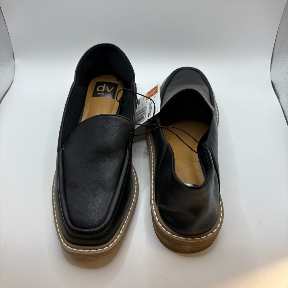 Dolce Vita Black Flirty Loafer Shoe Size 8.5